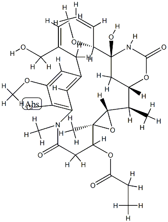 Maytansine, 2-de(acetylmethylamino)-30-hydroxy- CAS#: 78619-39-3