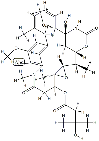 Maytansine, O3-de2-(acetylmethylamino)-1-oxopropyl-O3-(3-hydroxy-3-methyl-1-oxobutyl)- CAS#: 78619-41-7