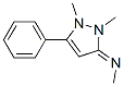 Methanamine, N-(1,2-dihydro-1,2-dimethyl-5-phenyl-3H-pyrazol-3-ylidene)- (9CI) CAS#: 792186-38-0