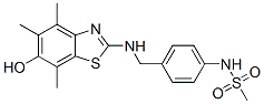 Methanesulfonamide,  N-[4-[[(6-hydroxy-4,5,7-trimethyl-2-benzothiazolyl)amino]methyl]phenyl]- CAS#: 776258-36-7