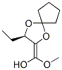 Methanol, (3-ethyl-1,4-dioxaspiro[4.4]non-2-ylidene)methoxy-, (R)- (9CI) CAS#: 734497-47-3