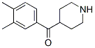 Methanone, (3,4-dimethylphenyl)-4-piperidinyl- (9CI) CAS#: 792133-67-6