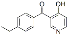 Methanone, (4-ethylphenyl)(4-hydroxy-3-pyridinyl)- (9CI) CAS#: 776317-64-7