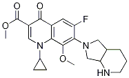 Methyl 1-cyclopropyl-6-fluoro-7-(hexahydro-1H-pyrrolo [3, 4-b]pyridin-6(2H)-yl)-8-Methoxy-4-oxo-1,4-dihydroquinoline-3-carboxylate CAS#: 721970-35-0