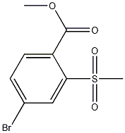 Methyl 4-Bromo-2-(methylsulfonyl)benzoate CAS#: 773134-43-3