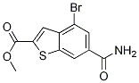 Methyl 4-broMo-6-carbaMoylbenzo[b]thiophene-2-carboxylate CAS#: 753455-44-6
