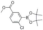 Methyl 4-chloro-3-(4,4,5,5-tetraMethyl-1,3,2-dioxaborolan-2-yl)benzoate CAS#: 710350-72-4