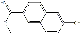 Methyl 6-hydroxy-2-naphthiMidate CAS#: 765871-54-3