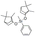 [Methylbis[(1,7,7-trimethylbicyclo[2.2.1]heptan-2-yl)oxy]silyl]benzene CAS#: 74806-99-8