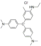 Methylium, bis[4-(dimethylamino)phenyl] [4-(ethylamino)-3-methylphenyl]-, chloride CAS#: 72102-64-8