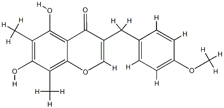 Methylophiopogonone B CAS#: 74805-89-3