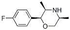 Morpholine, 2-(4-fluorophenyl)-3,5-dimethyl-, [2S-(2alpha,3ba,5ba)]- (9CI) CAS#: 785019-72-9