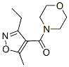 Morpholine, 4-[(3-ethyl-5-methyl-4-isoxazolyl)carbonyl]- (9CI) CAS#: 775300-12-4
