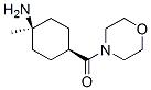 Morpholine, 4-[(trans-4-amino-4-methylcyclohexyl)carbonyl]- (9CI) CAS#: 792899-99-1