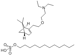 Myrtecaine lauryl sulfate CAS#: 76157-55-6