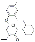 N-[1-(2,4-dimethylphenoxy)propan-2-yl]-N-ethyl-2-(2-methyl-3,4,5,6-tet rahydro-2H-pyridin-1-yl)acetamide chloride CAS#: 77791-37-8