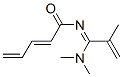 N-[1-(Dimethylamino)-2-methyl-2-propenylidene]-2,4-pentadienamide CAS#: 75378-93-7