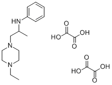 N-(1-Methyl-2-(4-ethylpiperazino)ethyl)aniline dioxalate CAS#: 77562-84-6