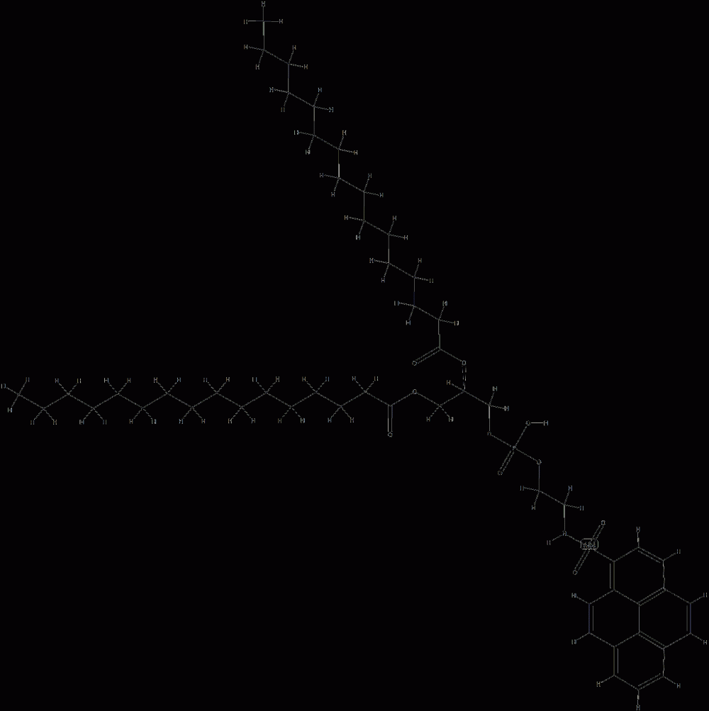 N-(1-pyrenesulfonyl)dipalmitoyl-L-alpha-phosphatidylethanolamine CAS#: 76341-59-8