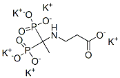 N-(1,1-diphosphonoethyl)-beta-alanine, potassium salt CAS#: 73384-94-8