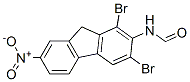 N-(1,3-Dibromo-7-nitro-9H-fluoren-2-yl)formamide CAS#: 73728-57-1
