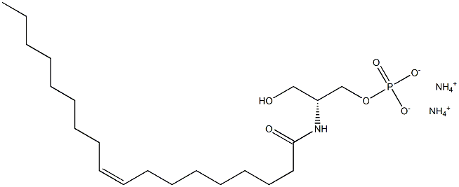 N-{(1R)-2-hydroxy-1-[(phosphonooxy)Methyl]ethyl}(9Z)octadec-9-enaMide (aMMoniuM salt) CAS#: 799268-80-7
