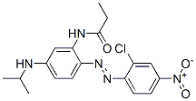 N-[2-[(2-Chloro-4-nitrophenyl)azo]-5-[(1-methylethyl)amino]phenyl]propanamide CAS#: 73157-53-6