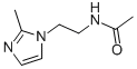 N-[2-(2-METHYL-1H-IMIDAZOL-1-YL)ETHYL]-ACETAMIDE CAS#: 79319-03-2