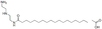 N-[2-[(2-aminoethyl)amino]ethyl]stearamide monoacetate CAS#: 72175-32-7