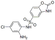 N-(2-Amino-4-chlorophenyl)-2,3-dihydro-2-oxo-5-benzoxazolesulfonamide CAS#: 78633-52-0