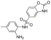 N-(2-Amino-4-methylphenyl)-2,3-dihydro-2-oxo-5-benzoxazolesulfonamide CAS#: 78633-53-1