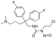 N-(2-Chloroethyl)-N'-[5-dimethylamino-2,2-bis(4-fluorophenyl)pentyl]-N-nitrosourea CAS#: 78850-51-8