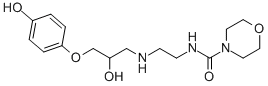(+/-)-N-[2-[[HYDROXY-3-(4-HYDROXY)PROPYL]AMINO]ETHYL-4-MORPHOLINECARBOXAMIDE HEMIFUMARATE SALT CAS#: 73210-73-8