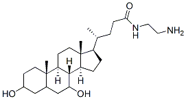 N-(2-aminoethyl)-3,7-dihydroxycholan-24-amide CAS#: 78793-10-9