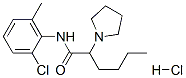 N-(2-chloro-6-methyl-phenyl)-2-pyrrolidin-1-yl-hexanamide hydrochlorid e CAS#: 78265-91-5