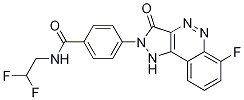 N-(2,2-difluoroethyl)-4-(6-fluoro-3-oxo-1H-pyrazolo[4,3-c]cinnolin-2(3H)-yl)benzaMide CAS#: 763142-16-1