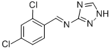 N-(2,4-Dichlorobenzylidene)-1H-1,2,4-triazol-3-amine CAS#: 73953-90-9