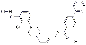 N-[(2E)-4-[4-(2,3-Dichlorophenyl)-1-piperazinyl]-2-buten-1-yl]-4-(2-pyridyl)-benzamidedihydrochloride CAS#: 790658-27-4