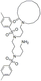 N-(3-Aminopropyl)-4-methyl-N-[3-[[(4-methylphenyl)sulfonyl][3-(2-oxo-1-azacyclotridecan-1-yl)propyl]amino]propyl]benzenesulfonamide CAS#: 75422-06-9