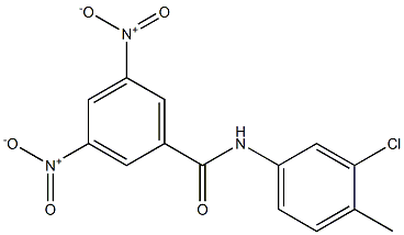 N-(3-Chloro-4-Methylphenyl)-3,5-dinitrobenzaMide, 97% CAS#: 73544-80-6