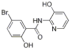 N-(3-hydroxy-pyridin-2-yl)-5-bromo-2-hydroxy-benzamide CAS#: 783371-27-7