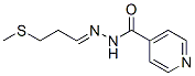 N-(3-methylsulfanylpropylideneamino)pyridine-4-carboxamide CAS#: 75847-68-6