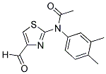 N-(3,4-DIMETHYLPHENYL)-N-(4-FORMYL-1,3-THIAZOL-2-YL)ACETAMIDE CAS#: 771499-43-5