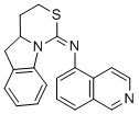 (+-)-N-(3,4,4a,5-Tetrahydro-1H-(1,3)-thiazino(3,4-a)indol-1-ylidene)-5 -isoquinolinamine CAS#: 76953-85-0
