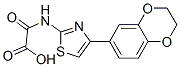 N-(4-(1,4-benzodioxan-6-yl)-2-thiazolyl)oxamic acid CAS#: 74604-77-6