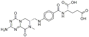 N-[4-[[(2-AMino-6,7,8,9-tetrahydro-8-Methyl-4,9-dioxo-4H-pyrazino[1,2-a]-1,3,5-triazin-7-yl)Methyl]aMino]benzoyl]-L-glutaMic Acid CAS#: 79573-48-1