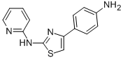 N-[4-(4-Aminophenyl)-2-thiazolyl]-2-pyridinamine CAS#: 75876-68-5