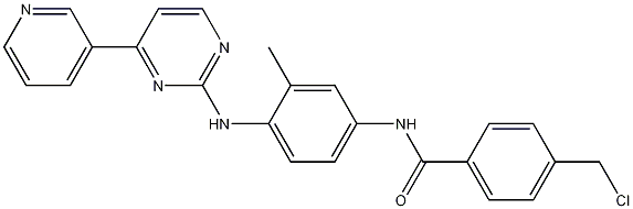 N-[4-[[4-(Chloromethyl)benzoyl]amino]-2-methylphenyl]-4-(3-pyridyl)-2-pyrimidineamine CAS#: 796738-74-4