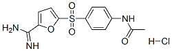 N-[4-[(5-carbamimidoyl-2-furyl)sulfonyl]phenyl]acetamide hydrochloride CAS#: 75745-70-9