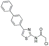 N-(4-BIPHENYL-4-YL-THIAZOL-2-YL)-2-CHLORO-ACETAMIDE CAS#: 726153-55-5